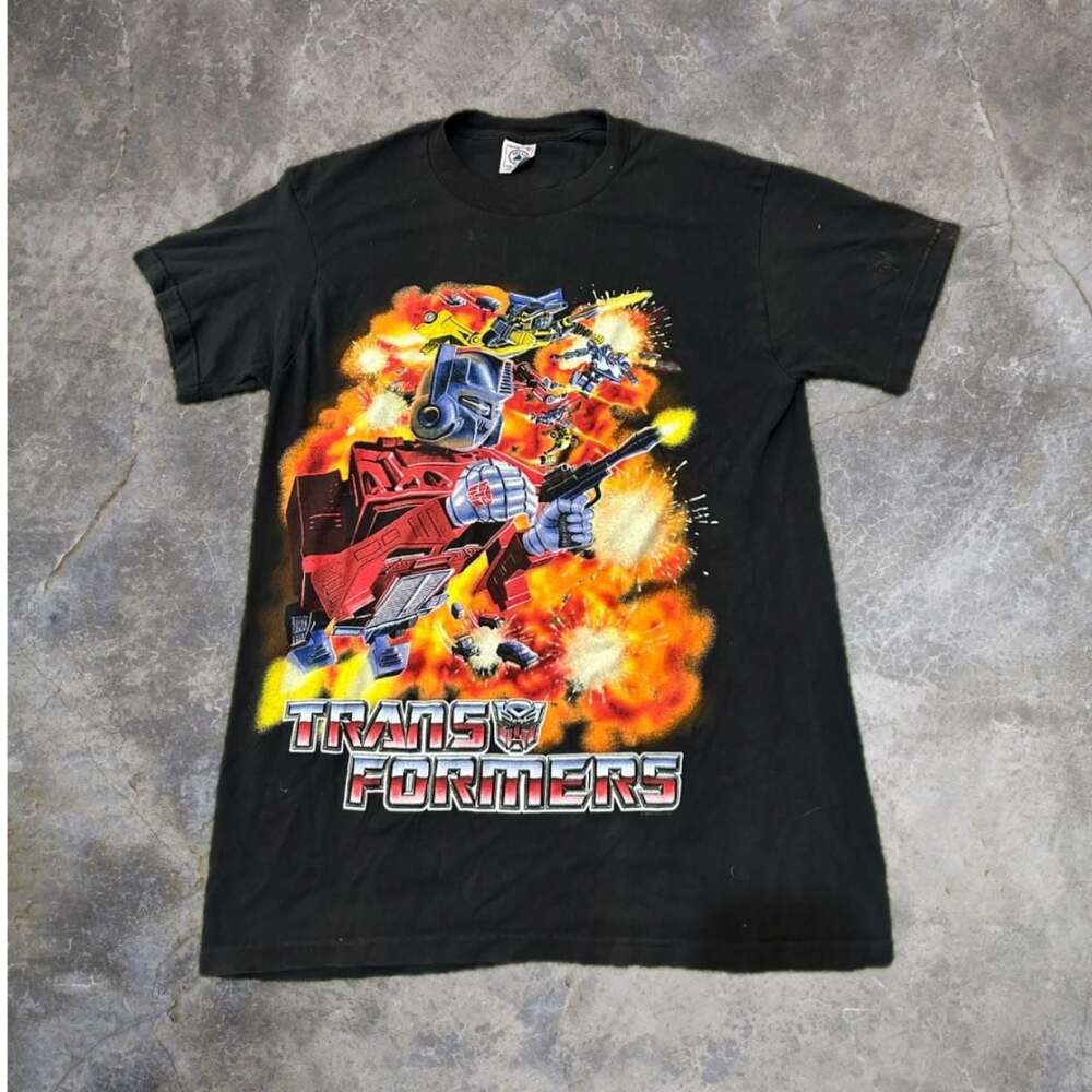 Vintage 1999 Transformers Optimus Prime T-Shirt
